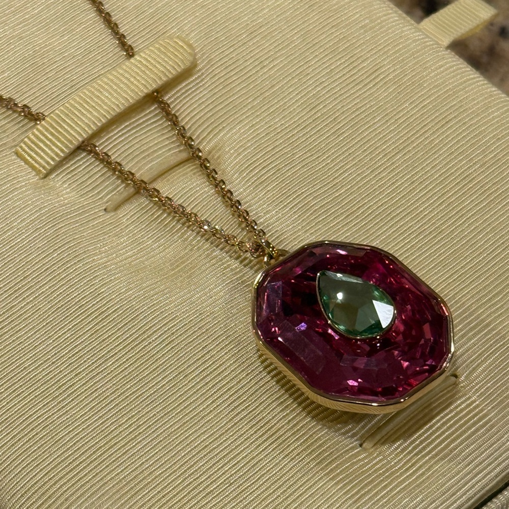 Swarovski - Chroma Crystal Pendant Necklace - Picture 3 of 8
